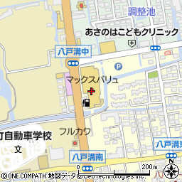 佐賀銀行マックスバリュ佐賀西店 ＡＴＭ周辺の地図
