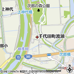 佐賀県神埼市上神代1635周辺の地図
