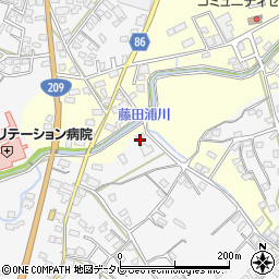 福岡県久留米市荒木町藤田1239周辺の地図