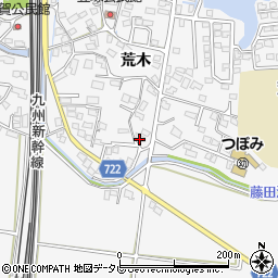 福岡県久留米市荒木町荒木1901周辺の地図