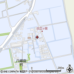 佐賀県小城市牛津町乙柳522周辺の地図