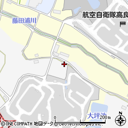 福岡県久留米市荒木町藤田1581-8周辺の地図