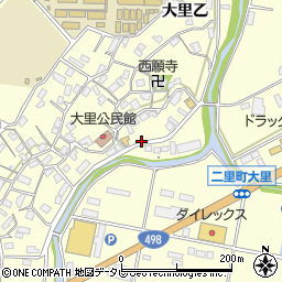 佐賀県伊万里市二里町大里乙1078周辺の地図