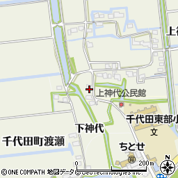 佐賀県神埼市上神代1922周辺の地図