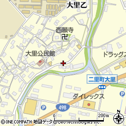 佐賀県伊万里市二里町大里乙1087周辺の地図