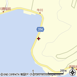 愛媛県宇和島市吉田町南君3077周辺の地図