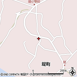 長崎県平戸市堤町989-4周辺の地図
