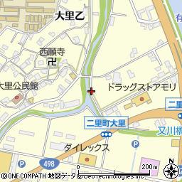 佐賀県伊万里市二里町大里乙39周辺の地図