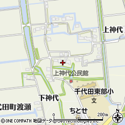 佐賀県神埼市上神代1855周辺の地図
