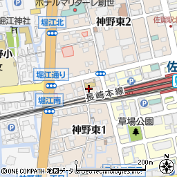 九州国際情報ビジネス専門学校　入学相談室周辺の地図