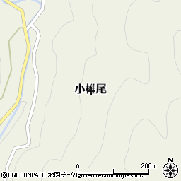 福岡県八女郡広川町小椎尾周辺の地図