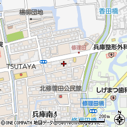株式会社ユーエスアイ　佐賀営業所周辺の地図