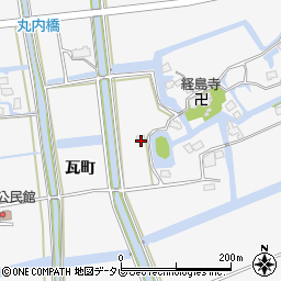 佐賀県佐賀市兵庫町瓦町1761周辺の地図