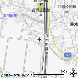 福岡県久留米市荒木町荒木1787周辺の地図
