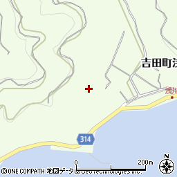 愛媛県宇和島市吉田町浅川742周辺の地図