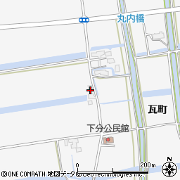 佐賀県佐賀市兵庫町瓦町1399周辺の地図