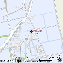 佐賀県小城市牛津町乙柳501周辺の地図