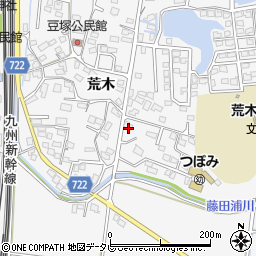 福岡県久留米市荒木町荒木1907周辺の地図