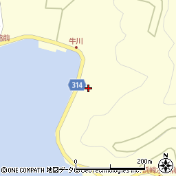 愛媛県宇和島市吉田町南君3088周辺の地図