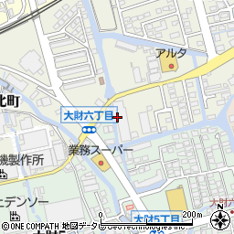 日本通運株式会社　佐賀航空支店周辺の地図