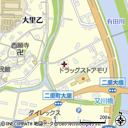 西松浦通運株式会社　自動車整備工場周辺の地図