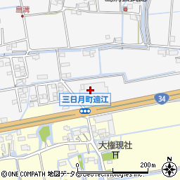 株式会社ユニファ　佐賀営業所周辺の地図