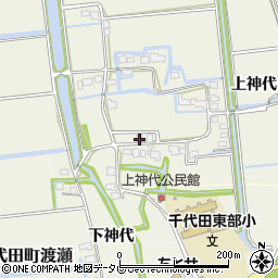 佐賀県神埼市上神代1847周辺の地図