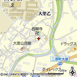 佐賀県伊万里市二里町大里乙1103周辺の地図