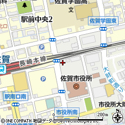 株式会社オオバ　九州支店佐賀営業所周辺の地図