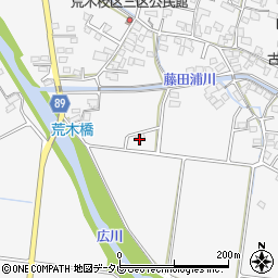 福岡県久留米市荒木町荒木2174-1周辺の地図