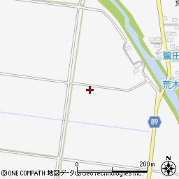 福岡県久留米市荒木町荒木6364周辺の地図