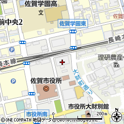 ＪＡ佐賀信連　融資部・融資営業課周辺の地図