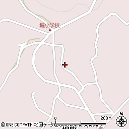 長崎県平戸市堤町934-1周辺の地図