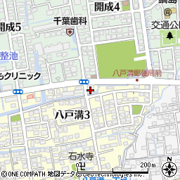 佐賀銀行鍋島支店周辺の地図