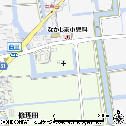 佐賀変電所周辺の地図