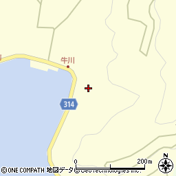 愛媛県宇和島市吉田町南君3073周辺の地図