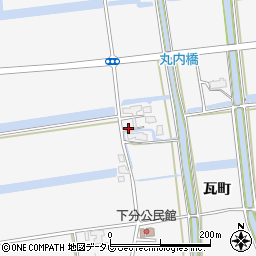 佐賀県佐賀市兵庫町瓦町1431周辺の地図