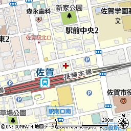 ロワール佐賀駅前ファーストステージ周辺の地図