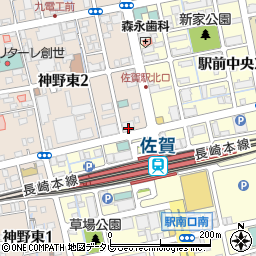アオヤギ株式会社佐賀営業所周辺の地図
