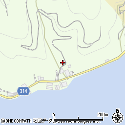 愛媛県宇和島市吉田町浅川48周辺の地図