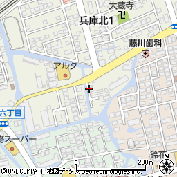 中央タクシー株式会社　富士営業所周辺の地図