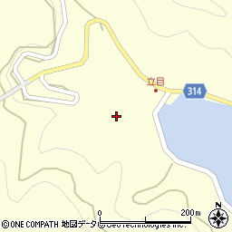 愛媛県宇和島市吉田町南君1596周辺の地図