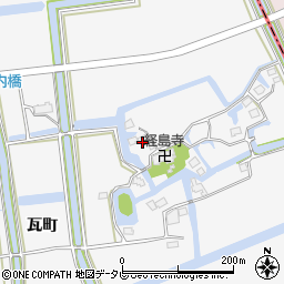 佐賀県佐賀市兵庫町瓦町1733周辺の地図