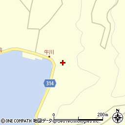 愛媛県宇和島市吉田町南君3054周辺の地図