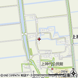 佐賀県神埼市上神代1760周辺の地図