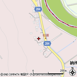 佐賀県多久市東多久町納所北坊2041周辺の地図