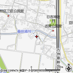 福岡県久留米市荒木町荒木1801-1周辺の地図