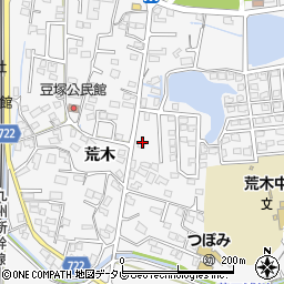 福岡県久留米市荒木町荒木1914周辺の地図