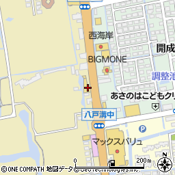 ブックオフ佐賀鍋島店周辺の地図