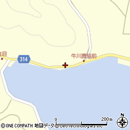 愛媛県宇和島市吉田町南君2086周辺の地図